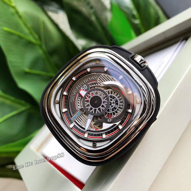 Sevenfriday自动机械男表 型号P3C/01 七个星期五休闲高端男表 Miyota82S7全自动机械手表 gjs2065